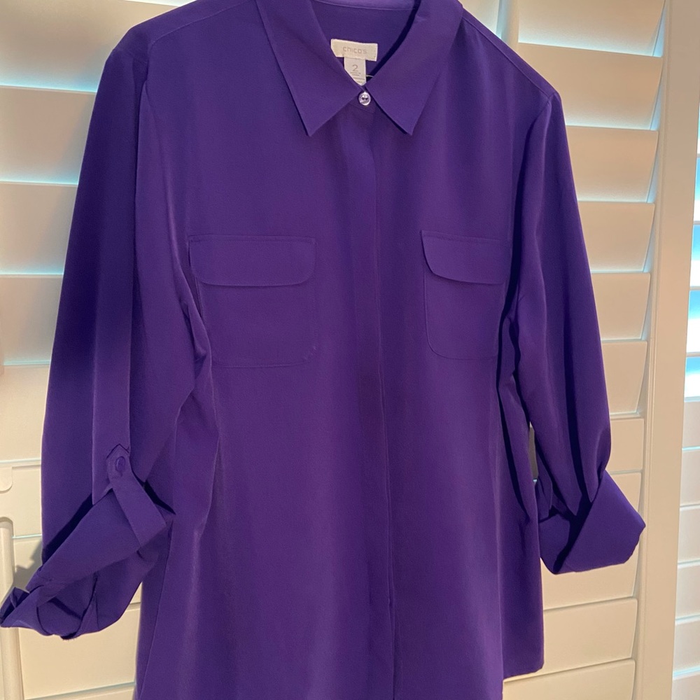 💜 Chico’s Deep Purple 💜